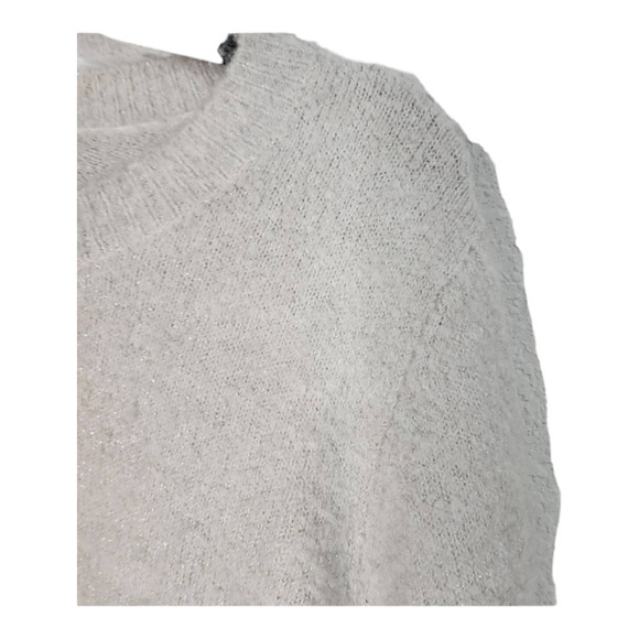 Joie Stevan Snow Sparkly Sweater Size Medium - Picture 2 of 7